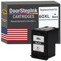 DoorStepInk Brand for HP 60XL (CC641WN) Black Remanufactured in the USA Ink Cartridge