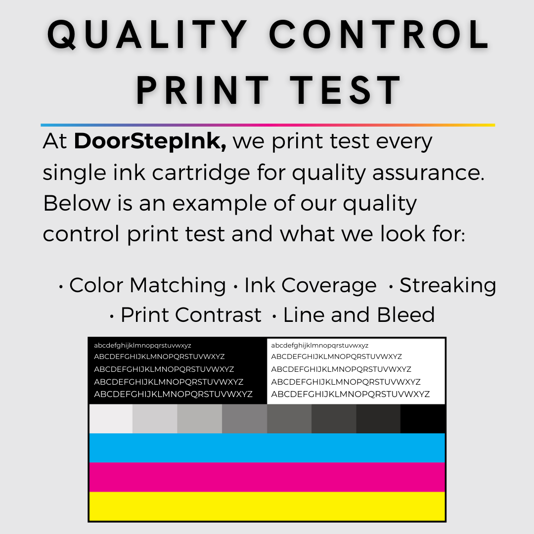 DoorStepInk Brand for Canon PFI-304 330ml Gray Remanufactured in the USA Ink Cartridge